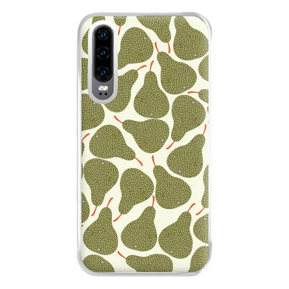 Pears - Fruit Patterns Phone Case for Huawei P30