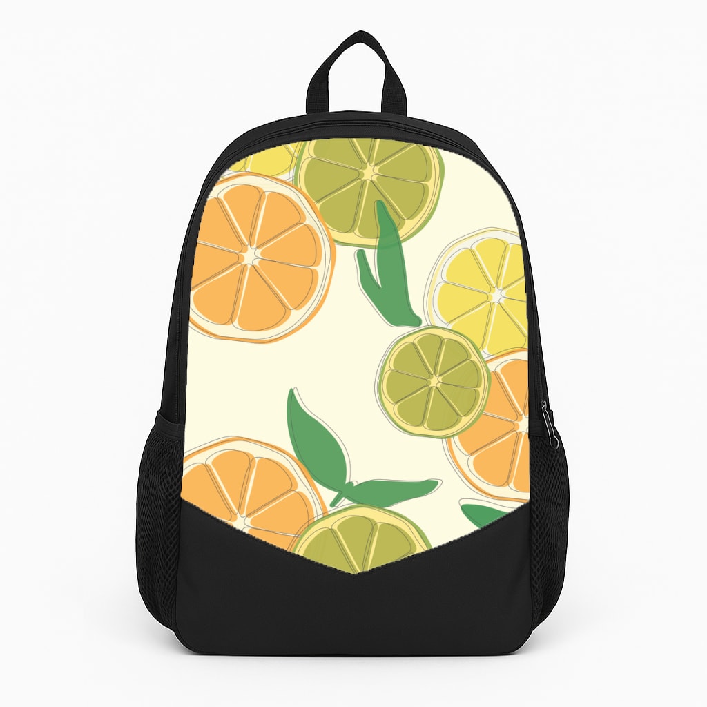 Oranges, Leomns And Limes - Fruit Patterns Backpack