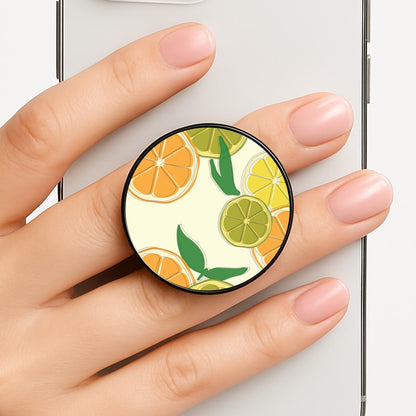 Oranges, Leomns And Limes - Fruit Patterns Phone Grip