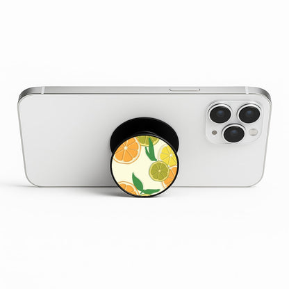 Oranges, Leomns And Limes - Fruit Patterns Phone Stand
