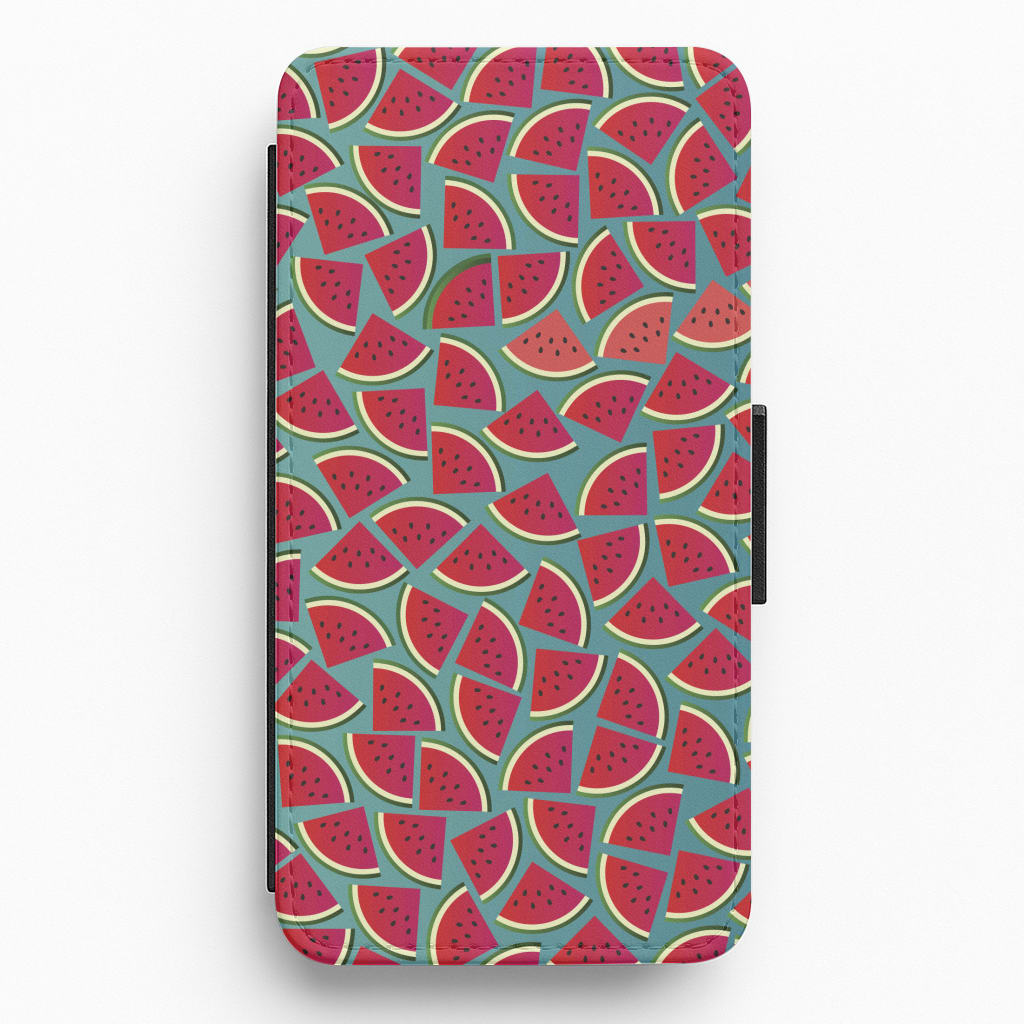 Watermelons - Fruit Patterns Flip / Wallet Phone Case