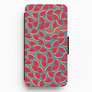 Watermelons - Fruit Patterns Flip / Wallet Phone Case 3