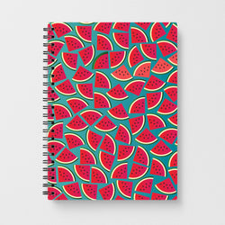 Watermelons - Fruit Patterns Notebook