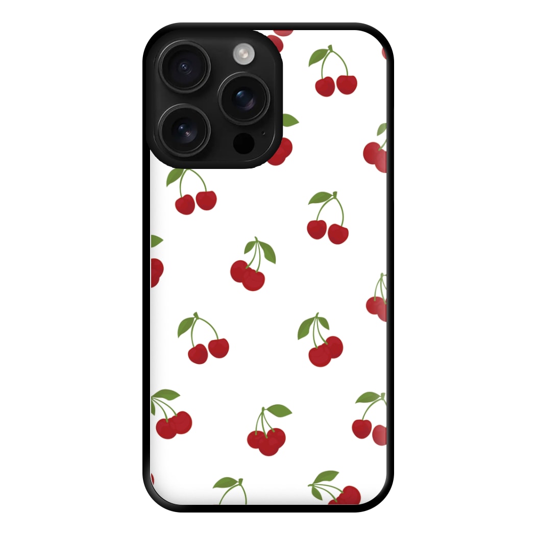 Cherries - Fruit Patterns Phone Case for iPhone 16 Pro Max