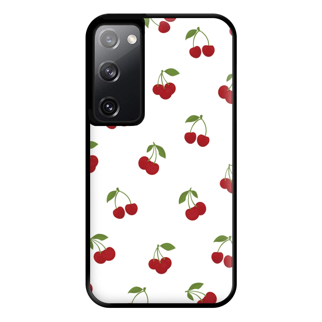 Cherries - Fruit Patterns Phone Case for Galaxy S20