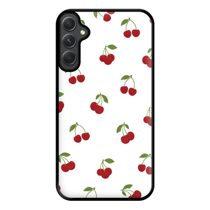 Cherries - Fruit Patterns Phone Case for Galaxy A34