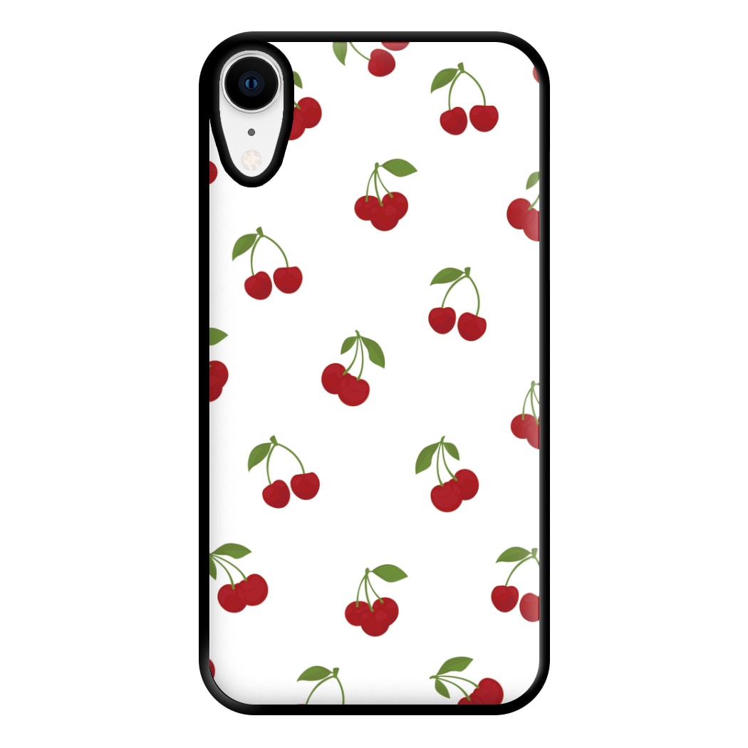 Cherries - Fruit Patterns Phone Case for iPhone XR