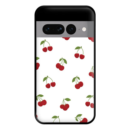 Cherries - Fruit Patterns Phone Case for Google Pixel 7 Pro