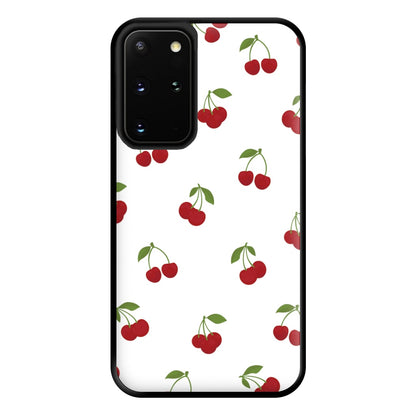 Cherries - Fruit Patterns Phone Case for Galaxy S20 Plus