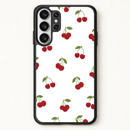 Cherries - Fruit Patterns Phone Case for Galaxy S26 Ultra