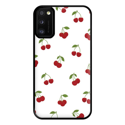 Cherries - Fruit Patterns Phone Case for Galaxy A41