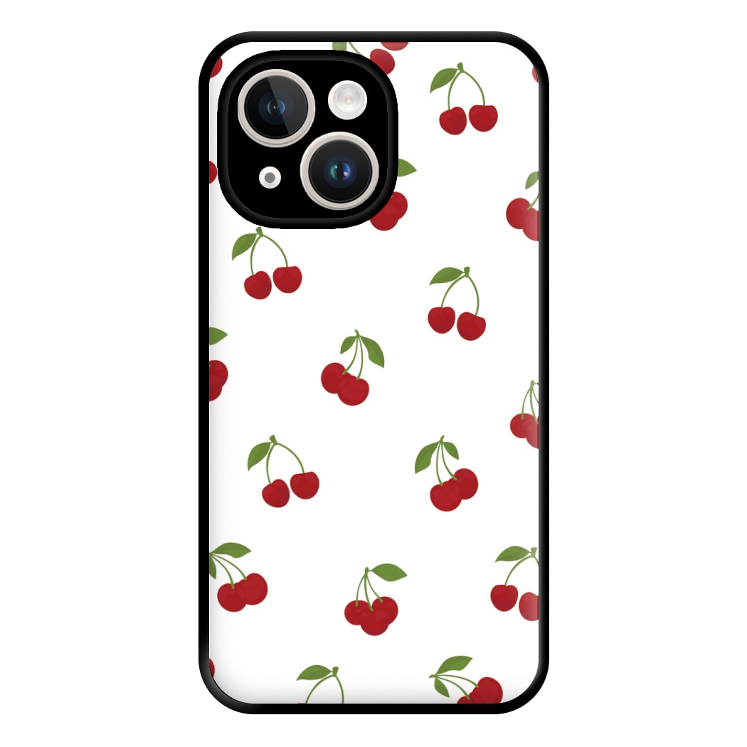 Cherries - Fruit Patterns Phone Case for iPhone 14 Plus