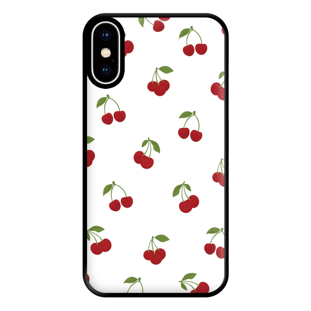 Cherries - Fruit Patterns Phone Case for iPhone XS Max