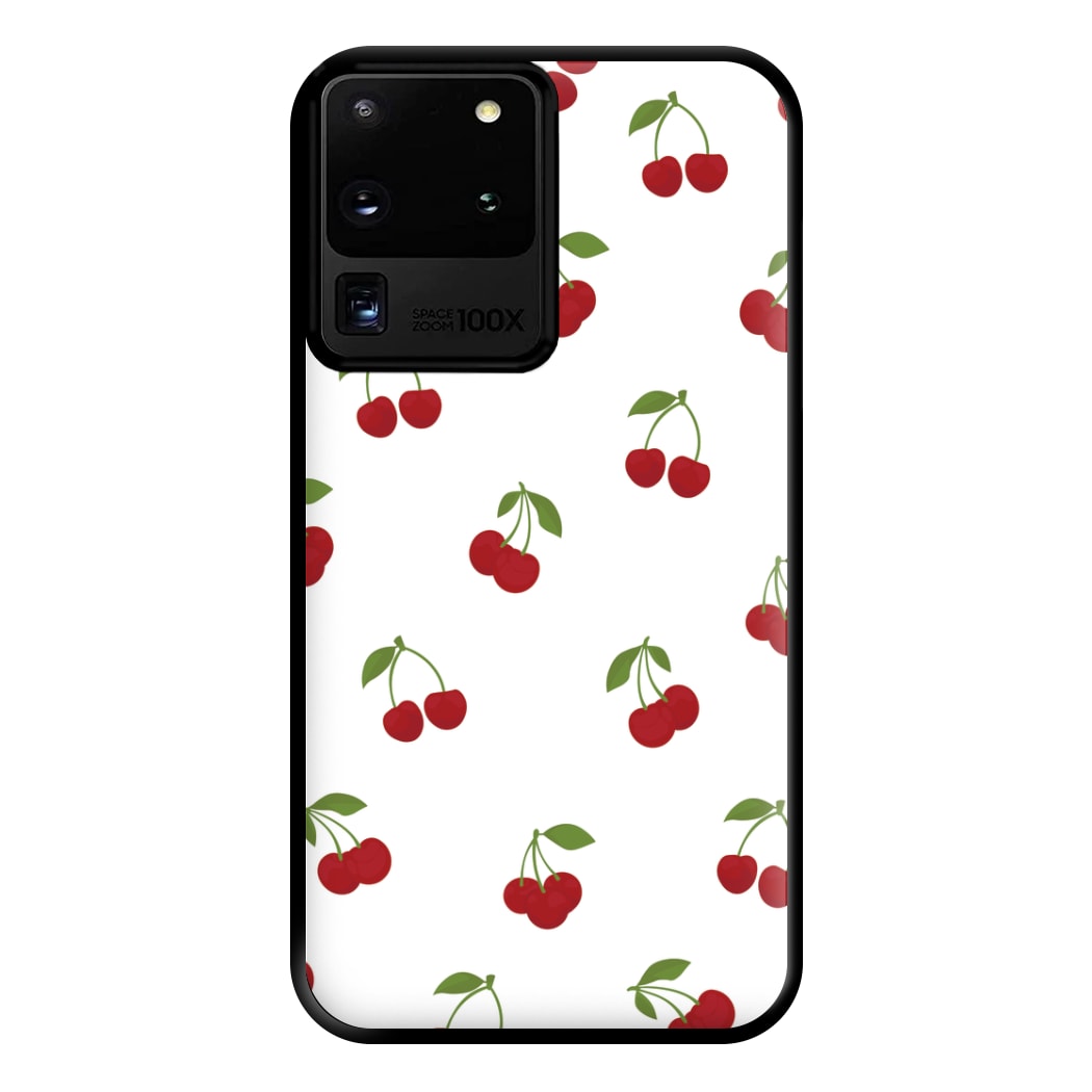 Cherries - Fruit Patterns Phone Case for Galaxy S20 Ultra