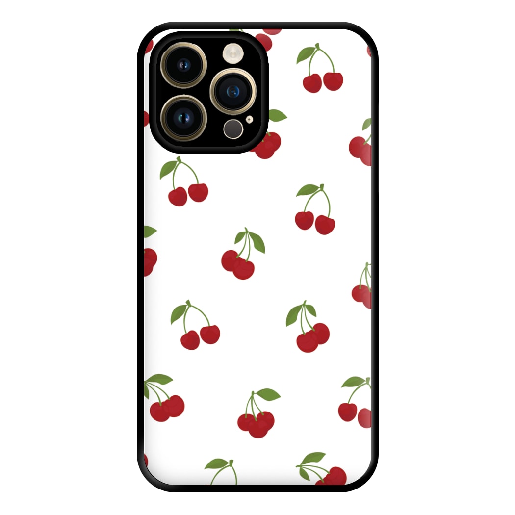 Cherries - Fruit Patterns Phone Case for iPhone 14 Pro Max