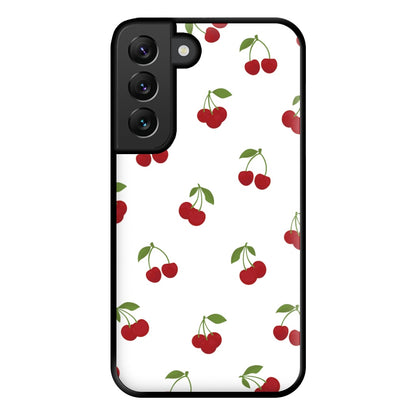 Cherries - Fruit Patterns Phone Case for Galaxy S22 Plus