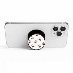 Cherries - Fruit Patterns Phone Stand