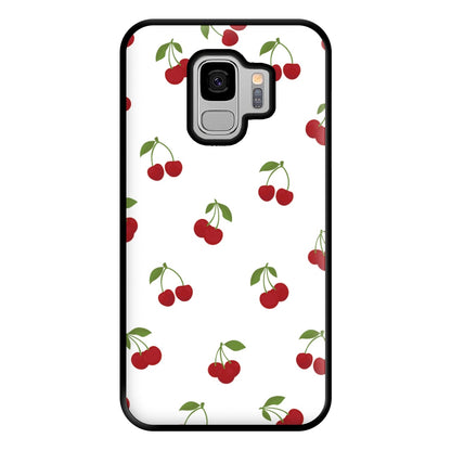 Cherries - Fruit Patterns Phone Case for Galaxy S9 Plus