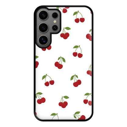 Cherries - Fruit Patterns Phone Case for Galaxy S24 Ultra