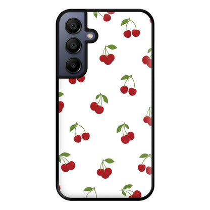 Cherries - Fruit Patterns Phone Case for Galaxy A15