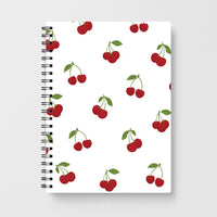 Cherries - Fruit Patterns Notebook