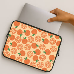 Textured Oranges Pattern  MacBook Case