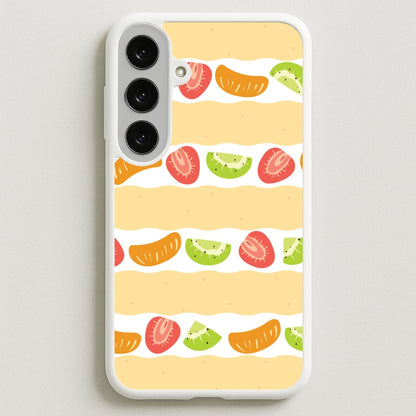 Fruit Sando Pattern Phone Case for Galaxy S25FE