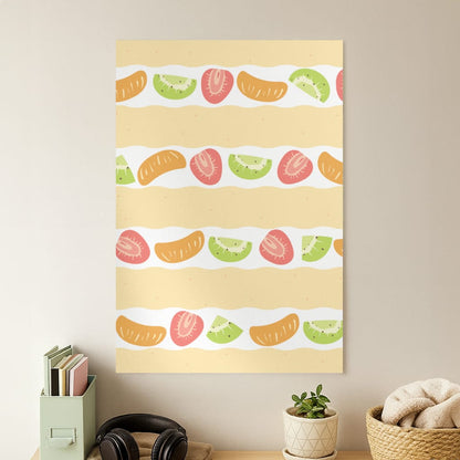 Fruit Sando Pattern Poster
