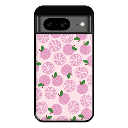 Textured Grapefruit Pattern Phone Case for Google Pixel 8