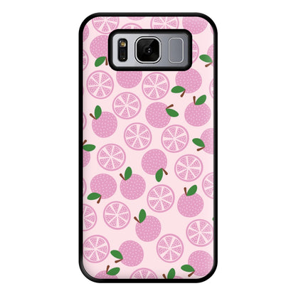 Textured Grapefruit Pattern Phone Case for Galaxy S8 Plus