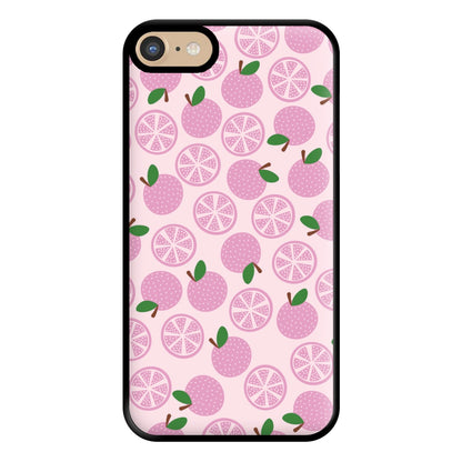 Textured Grapefruit Pattern Phone Case for iPhone 6 / 7 / 8 / SE