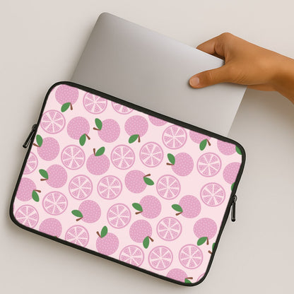 Textured Grapefruit Pattern MacBook Case