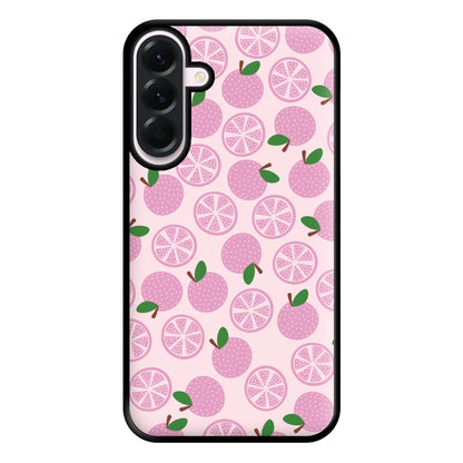 Textured Grapefruit Pattern Phone Case for Galaxy A36