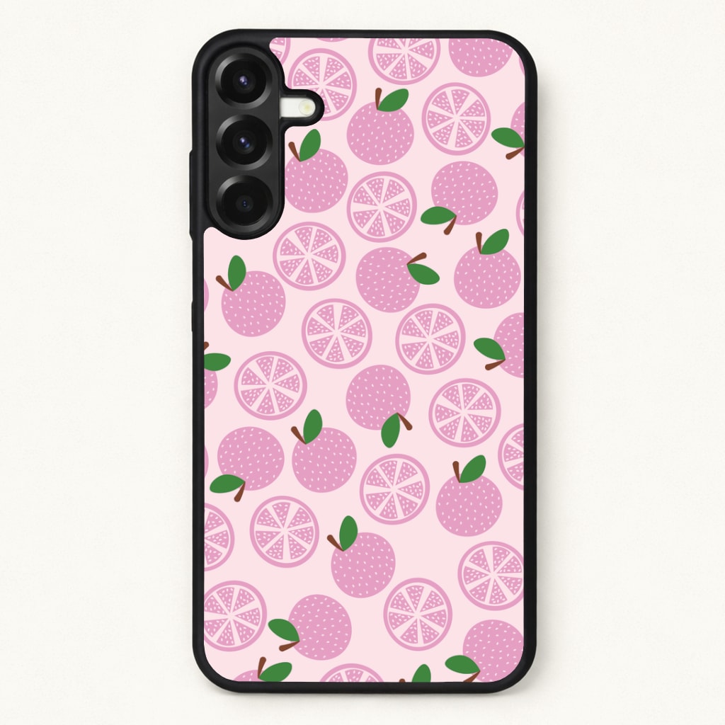 Textured Grapefruit Pattern Phone Case for Galaxy A37