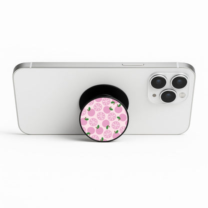 Textured Grapefruit Pattern Phone Stand