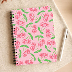 Disco Cherries Pattern Notepad