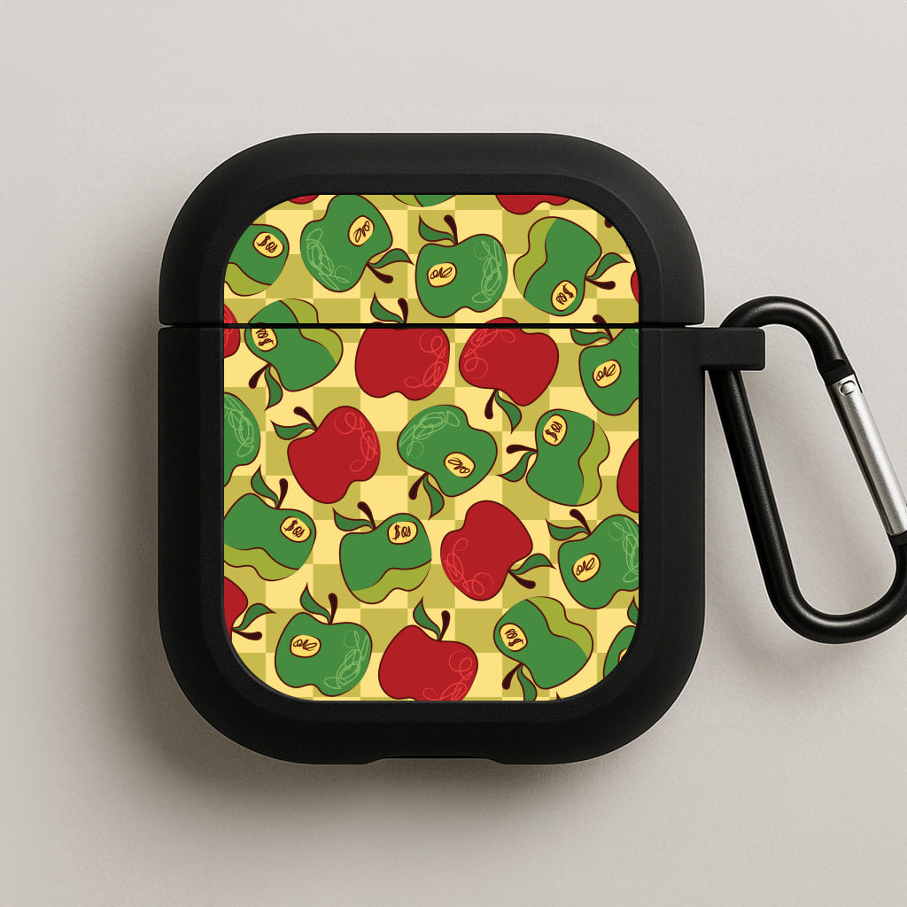 Artsy Apples Pattern AirPods Case