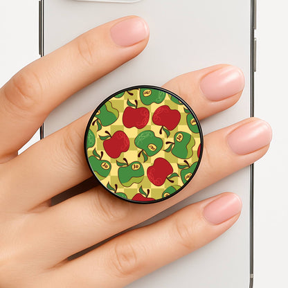 Artsy Apples Pattern Phone Grip