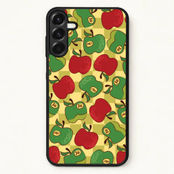 Artsy Apples Pattern Phone Case for Galaxy A57