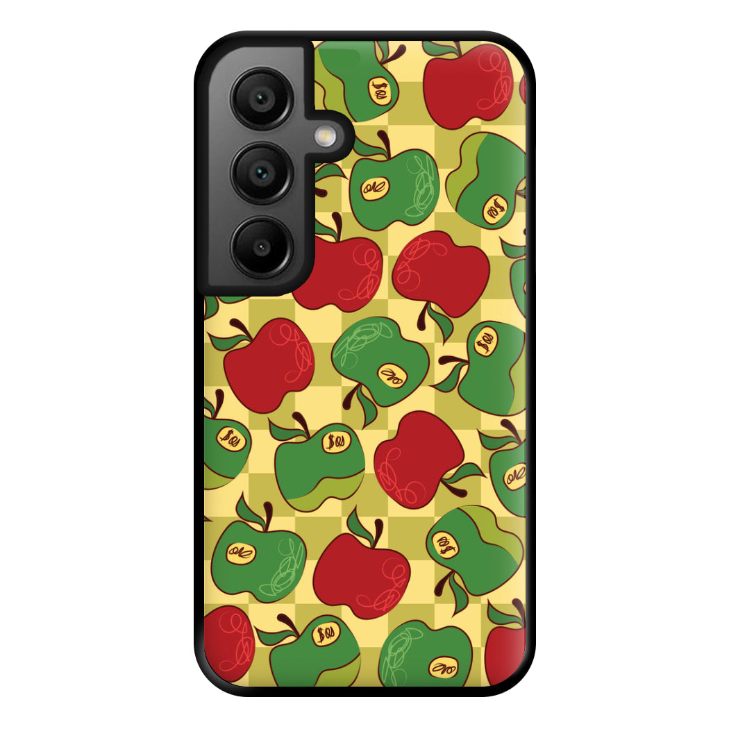 Artsy Apples Pattern Phone Case for Galaxy A56