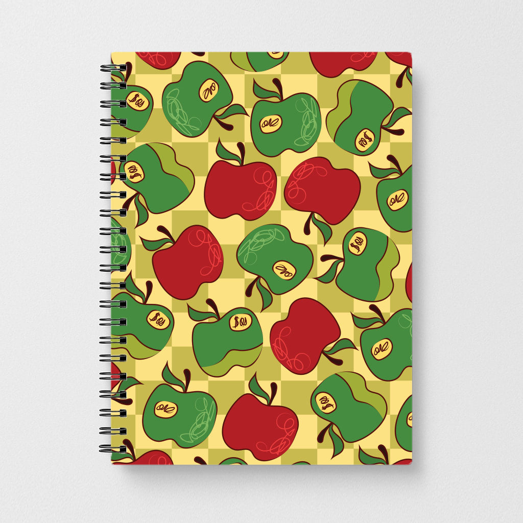 Artsy Apples Pattern Notebook