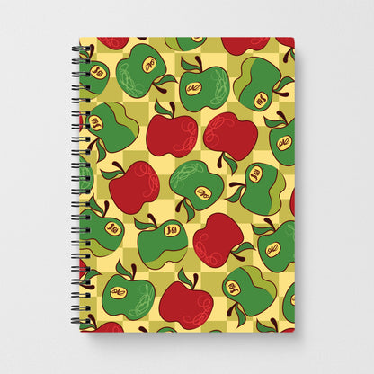Artsy Apples Pattern Notebook