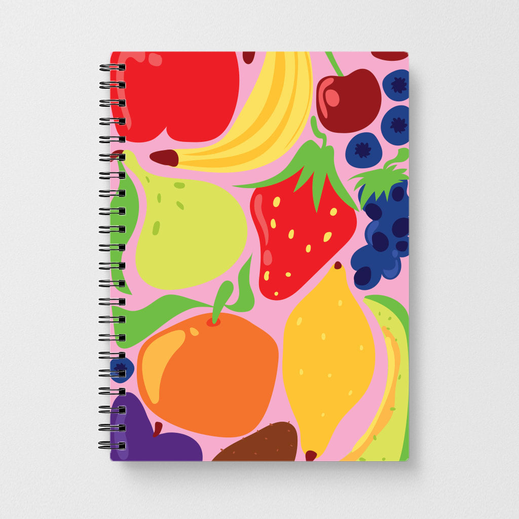 Abstract Fruits Notebook