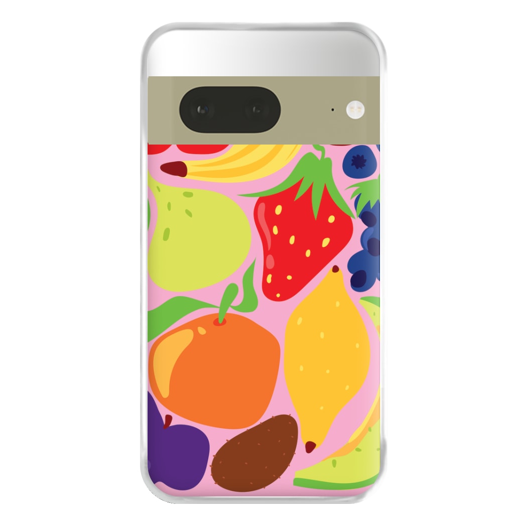 Abstract Fruits Phone Case for Google Pixel 7a