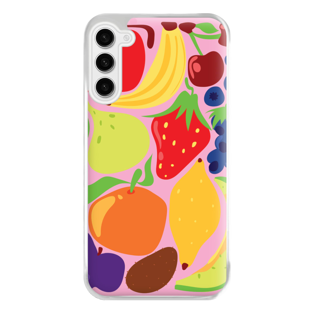 Abstract Fruits Phone Case for Galaxy S23FE