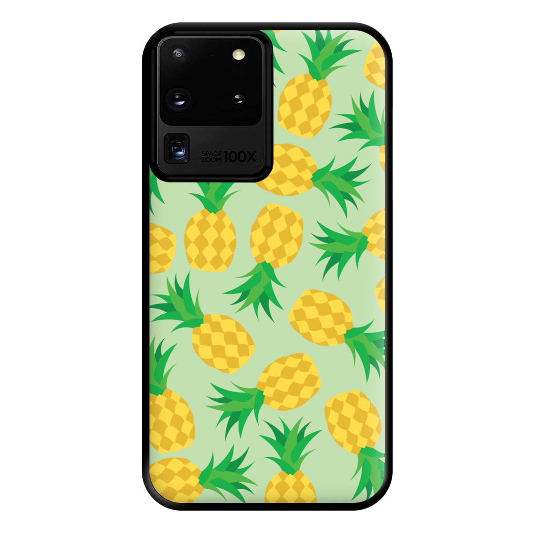 Pineapples Pattern Phone Case for Galaxy S20 Ultra