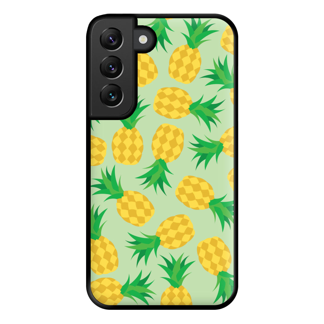 Pineapples Pattern Phone Case for Galaxy S22 Plus