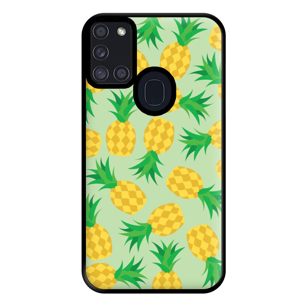 Pineapples Pattern Phone Case for Galaxy A21s