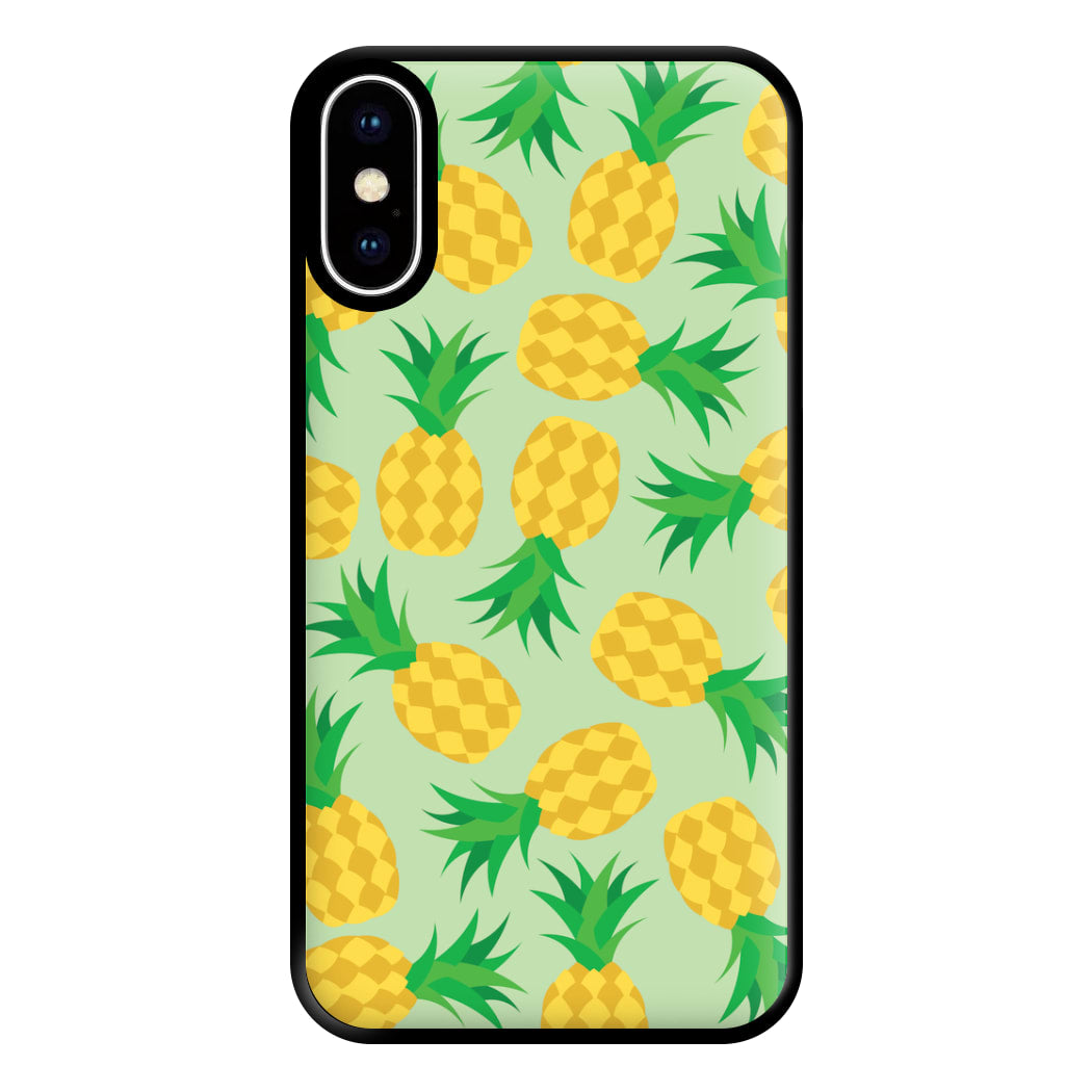 Pineapples Pattern Phone Case for iPhone XS Max