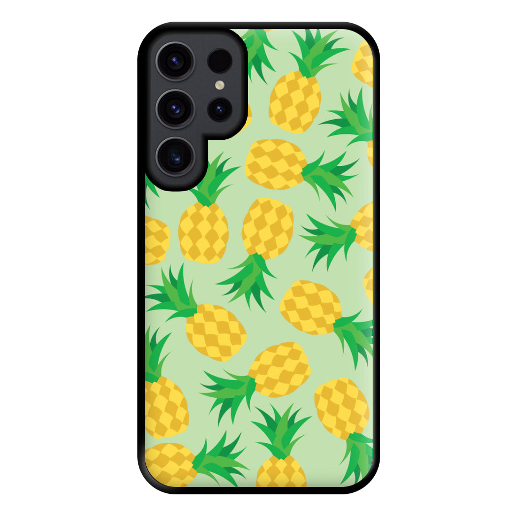 Pineapples Pattern Phone Case for Galaxy S23 Ultra
